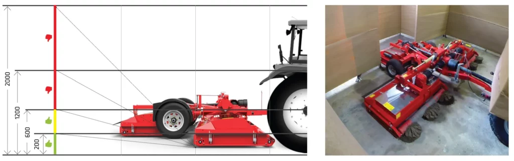 Thrown object testing