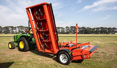 Red Lawn Quattro Blades Mower released | Trimax Mowing Systems