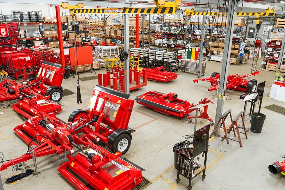 Trimax Mowing System UK facility
