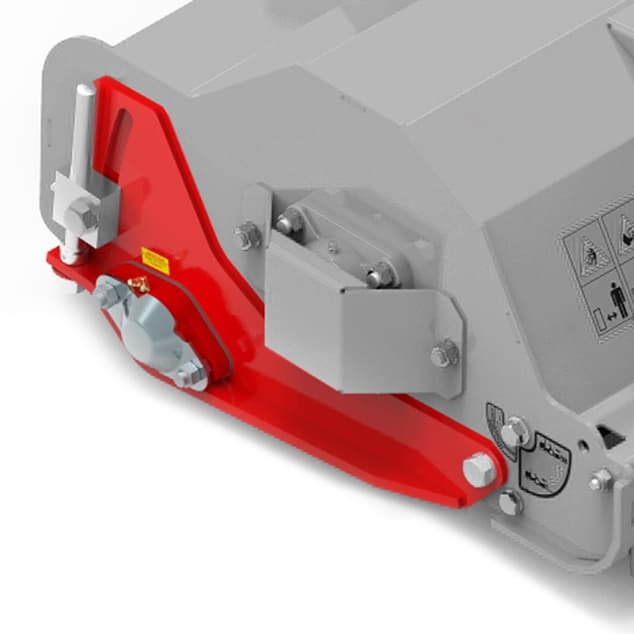 Wear Resistant Skids FlailDek Red Mower Parts